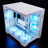 Chieftec Visio GM-30W-TG-OP, Tower-Gehäuse weiß, Tempered Glass x 2