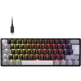 Corsair CLIPPER PRO MINI 60, Gaming-Tastatur schwarz, DE-Layout, Corsair MGX Hyperdrive