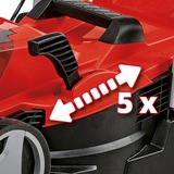 EINHELL Akku-Rasenmäher GE-CM 18/33 Li-Solo, 18Volt rot/schwarz, ohne Akku und Ladegerät