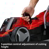 EINHELL Power X-Change Akku-Rasenmäher GE-CM 18/33 Li-Solo, 18Volt rot/schwarz, ohne Akku und Ladegerät