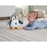 Fisher-Price Flatter & Wackel Pinguin, Kuscheltier schwarz/weiß