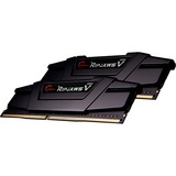 G.Skill DIMM 16 GB DDR4-4000 (2x 8 GB) Dual-Kit, Arbeitsspeicher schwarz, F4-4000C14D-16GVK, Ripjaws V, INTEL XMP