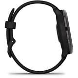 Garmin vívoactive 6 42mm black, Smartwatch schwarz/grau, 42 mm, Silikon-Armband