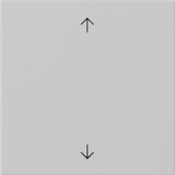 Gira Wippe einfach mit Pfeilsymbolen grau, Retail