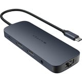  HyperDrive Next 11 Port USB-C Hub, Dockingstation dunkelblau, USB-C, HDMI, USB-A