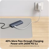 HyperDrive Next 11 Port USB-C Hub, Dockingstation dunkelblau, USB-C, HDMI, USB-A