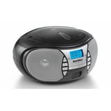 Karcher RR 5025-B, Radio schwarz/silber, Tragbarer CD-Player mi UKW-Radio