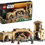 LEGO 75326 Star Wars Boba Fetts Thronsaal, Konstruktionsspielzeug Spielzeug zum Bauen mit Palasts von Jabba und 7 Minifiguren, ab 9 Jahren