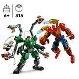LEGO 76338 Marvel Super Heroes Mech-Duell: Spider-Man vs. Doc Ock, Konstruktionsspielzeug 