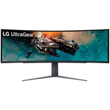 LG UltraGear 49GR85DC-B, Gaming-Monitor 124 cm (49 Zoll), schwarz, DQHD, VA, Curved, AMD Free-Sync Premium Pro, HDR, 240Hz Panel