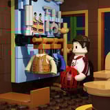Lumibricks Berghütte , Konstruktionsspielzeug 