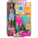 Mattel Barbie “It takes two! Camping” Spielset mit Brooklyn Puppe, Hündchen und Accessoires 