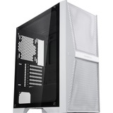 RAIJINTEK SILENOS MS PRO, Tower-Gehäuse weiß, Version mit ARGB-Lüfter, Tempered Glass