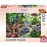 Schmidt Spiele Jeff Haynie: Viktorianisches Gewächshaus, Puzzle 1000 Teile