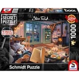 Schmidt Spiele Steve Read: Secret Puzzles - Im Ferienhaus 1000 Teile