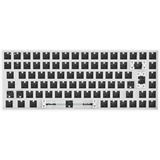 Sharkoon SKILLER SGK50 S3 Barebone, Gaming-Tastatur weiß