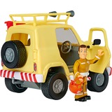 Simba Feuerwehrmann Sam 4x4 Geländewagen, Spielfahrzeug Inkl. Figur