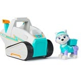 Spin Master Paw Patrol - Schneemobil mit Everest Spielfigur, Spielfahrzeug 
