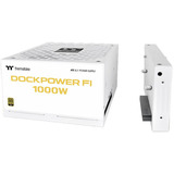 Thermaltake Dockpower FI 1000W Snow, PC-Netzteil weiß, 1x 12-Pin High Power GPU, 5x PCIe, Kabelmanagement, 1000 Watt