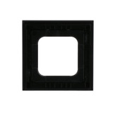 0 Abdeckrahmen, Abdeckung platin, Retail