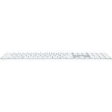 Apple Magic Keyboard mit Touch ID und Ziffernblock, Tastatur silber/weiß, ES-Layout, 5er-Pack, für Mac Modelle mit Apple Chip