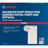Bosch Professional Expert M480 Netzstruktur-Schleifblatt 93 x 186mm, K320 50 Stück, für Schwingschleifer