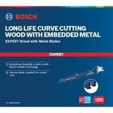 Bosch Professional Expert Säbelsägeblatt ‘Wood with Metal’ S 715 LHM Länge 190mm, schmal für Kurvenschnitt
