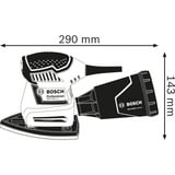 Bosch Professional Schwingschleifer GSS 160 Multi Professional blau/schwarz, 180 Watt, L-BOXX