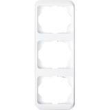 Busch-Jaeger Rahmen 3-fach senkrecht 1733-24G weiß, Retail