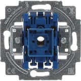 Busch-Jaeger Wippschalter-Einsatz Kreuzschalter 230 Volt 10 Ampere Typ 2000/7 US blau, Retail