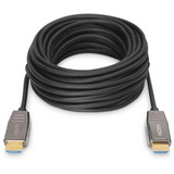 Digitus HDMI AOC Hybrid Glasfaserkabel, UHD 8K schwarz, 15 Meter