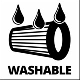 EINHELL Waschbarer Filter 2351266 für Akku-Stielstaubsauger TE-SV 18 Li