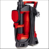 Einhell Schmutzwasserpumpe GE-DP 3925 ECO, Tauch- / Druckpumpe rot/schwarz, 390 Watt