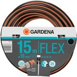 GARDENA Comfort FLEX Schlauch 13mm (1/2") schwarz/orange, 15 Meter