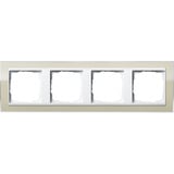 Gira Abdeckrahmen vierfach, Abdeckung Retail