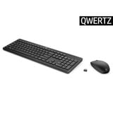 HP 230 Wireless-Maus und -Tastatur, Desktop-Set schwarz, DE-Layout