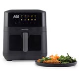 Hisense Heißluftfritteuse HAF2100DCD  schwarz, 2.100 Watt, Korb 7,7 Liter