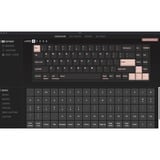 Keychron Q7 Barebone ISO, Gaming-Tastatur schwarz, Hot-Swap, Aluminiumrahmen, RGB