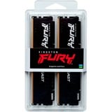Kingston FURY DIMM 32 GB DDR5-6400 (2x 16 GB) Dual-Kit, Arbeitsspeicher schwarz, KF564C32BBEK2-32, FURY Beast, INTEL XMP, AMD EXPO