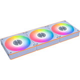 Lian Li UNI FAN CL120 Wireless, Gehäuselüfter weiß, 3er Pack inkl. Controller, Reverse, 120 mm