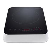 Medion LIFE Induktionskochplatte MD 18490  schwarz/weiß, 2.000 Watt