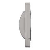 Merten Zentralplatte mit Rollladen-Tast-Rastschalter-Einsatz aus Metall grau, Retail