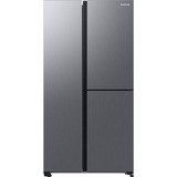 SAMSUNG RH69B8020S9/EG RS8000, Side-by-Side edelstahl/silber, Food Showcase Tür, Beverage Center, Wassertank