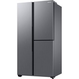 SAMSUNG RH69B8020S9/EG RS8000, Side-by-Side edelstahl/silber, Food Showcase Tür, Beverage Center, Wassertank