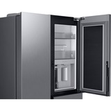SAMSUNG RH69B8020S9/EG RS8000, Side-by-Side edelstahl/silber, Food Showcase Tür, Beverage Center, Wassertank