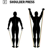 Schildkröt Expander Resistance Tubes, Fitnessgerät 