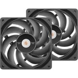 Thermaltake TOUGHFAN 14 Pro High Static Pressure PC Cooling Fan 140x140x25, Gehäuselüfter schwarz, 2 Fans Pack, 140 mm