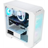 Thermaltake Tethys Snow, Gaming-PC weiß/transparent, Windows 11 Home 64-Bit