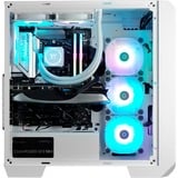 Thermaltake Tethys Snow, Gaming-PC weiß/transparent, Windows 11 Home 64-Bit