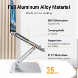 UGREEN LP339 Laptop-Ständer silber, für Notebooks bis 43,9 cm (17,3")